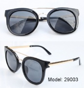 Plastic sunglasses