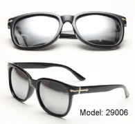 Plastic sunglasses