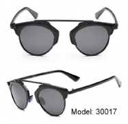 Plastic sunglasses