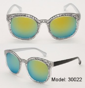 Plastic sunglasses