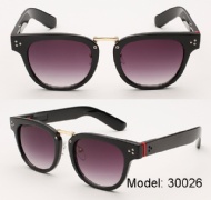 Plastic sunglasses