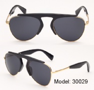 Plastic sunglasses