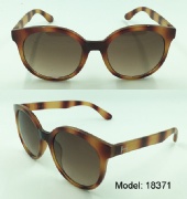 Plastic sunglasses