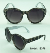 Plastic sunglasses