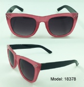 Plastic sunglasses