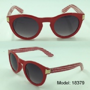 Plastic sunglasses