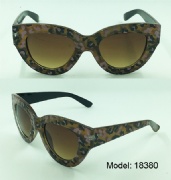 Plastic sunglasses