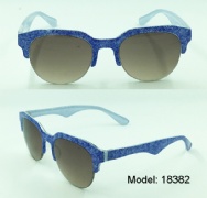 Plastic sunglasses