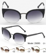 Plastic sunglasses