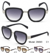 Plastic sunglasses