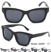 Plastic sunglasses