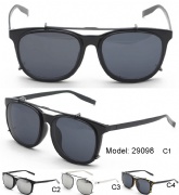 Plastic sunglasses