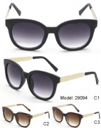 Plastic sunglasses