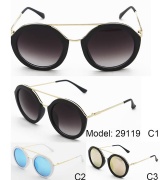 Plastic sunglasses