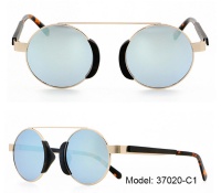 Metal & Wood Sunglasses