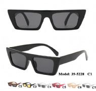 Plastic sunglasses