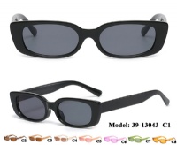 Plastic sunglasses