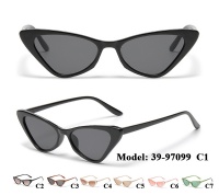 Plastic sunglasses