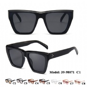 Plastic sunglasses