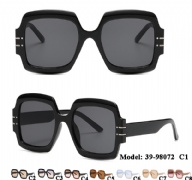 Plastic sunglasses