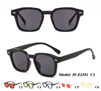 Plastic sunglasses